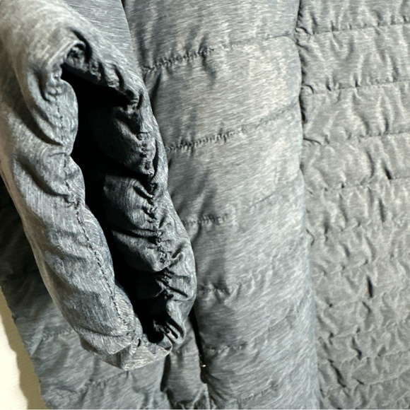 Torrid Long Hooded Longline Puffer Jacket Plus Size 3 3X Winter Gray Outdoor - Picture 9 of 16